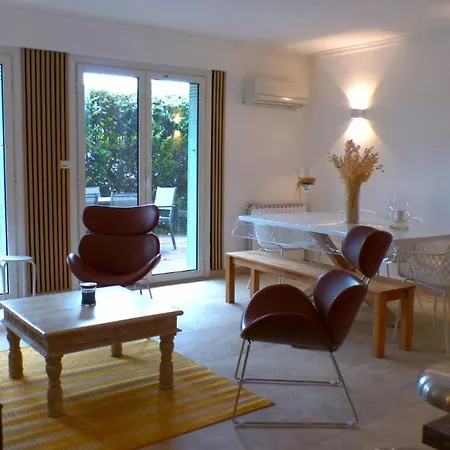 With Beautiful Terrace Close To The Sea